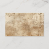 ピーチミント女性のカーボーイコウィド 名刺 (裏面)