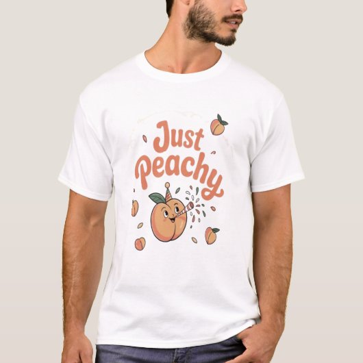 ピーチムード Tシャツ (正面)