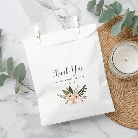 ピーチメドウパーソナライズされた フェイバーバッグ