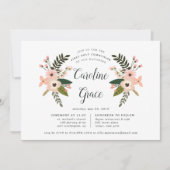 ピーチメドウファーストホーリーコミュニオン招待状 招待状 (正面)