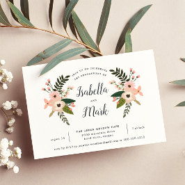 ピーチメドウ婚約パーティ招待状 招待状