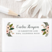 ピーチメドウ差出人住所 ラベル (インサイチュ)