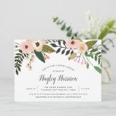 ピーチメドウ |ブライダルシャワーの招待 招待状 (スタンド正面)