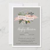ピーチメドウ |ブライダルブランチ招待状 招待状 (正面)