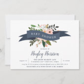 ピーチメドウ |ベビーシャワー招待状 招待状 (正面)