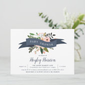 ピーチメドウ |ベビーシャワー招待状 招待状 (スタンド正面)