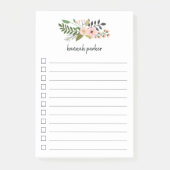 ピーチメドウ |行リストの並び ポストイット (正面)