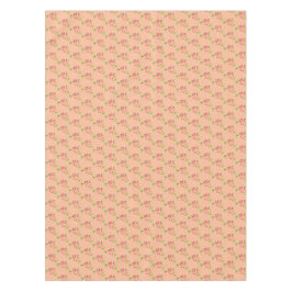 ピーチモダンカラートレンディーピーチテーマ テーブルクロス