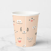 ピーチモンスターアイズパーティーカップ 紙コップ (右)