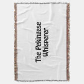 ピーチョウの小声 スローブランケット (正面縦)