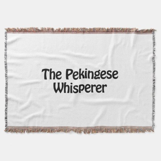 ピーチョウの小声 スローブランケット (正面)