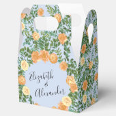 ピーチライトブルー結婚ズバラフローラ フェイバーボックス (オープン)