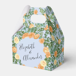 ピーチライトブルー結婚ズバラフローラ フェイバーボックス