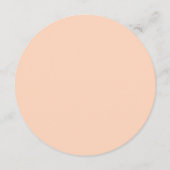 ピーチラウンドメニューカード メニュー (裏面)