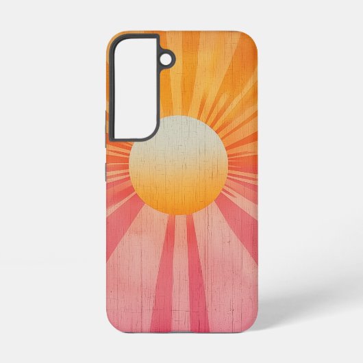ピーチラジアンスフォンケース SAMSUNG GALAXYケース (裏面)