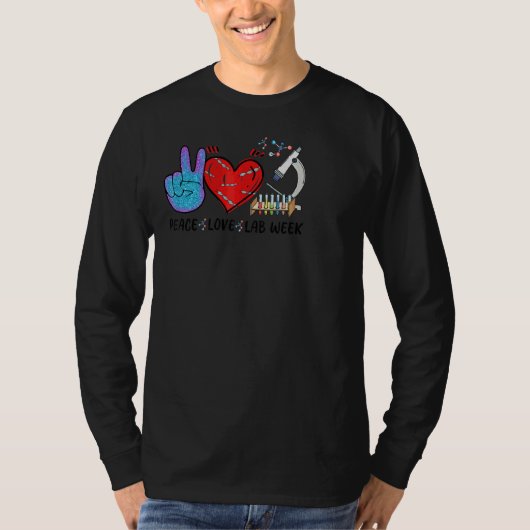 ピーチラブラボウィーク技術者 Tシャツ (正面)