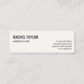 ピーチリップモダンプロフェッショナル スキニー名刺 (裏面)