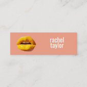 ピーチリップモダンプロフェッショナル スキニー名刺 (正面)