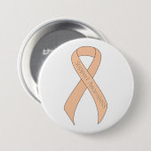 ピーチリボンサポート認識度 缶バッジ (正面&裏面)