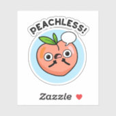 ピーチレスおもしろいフルーツピーチプン シール (シート)
