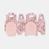 ピーチロマンスブライダルシャワー フェイバーボックス (折り畳みなし)