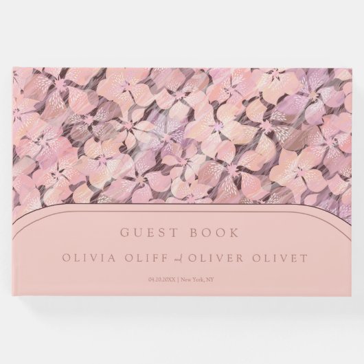 ピーチロマ結婚ンス ゲストブック (正面)