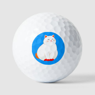 ピーチーズ・ザ・スマイリングキャット ゴルフボール