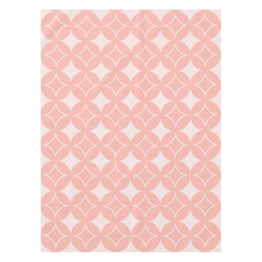 ピーチ七宝 テーブルクロス (正面)