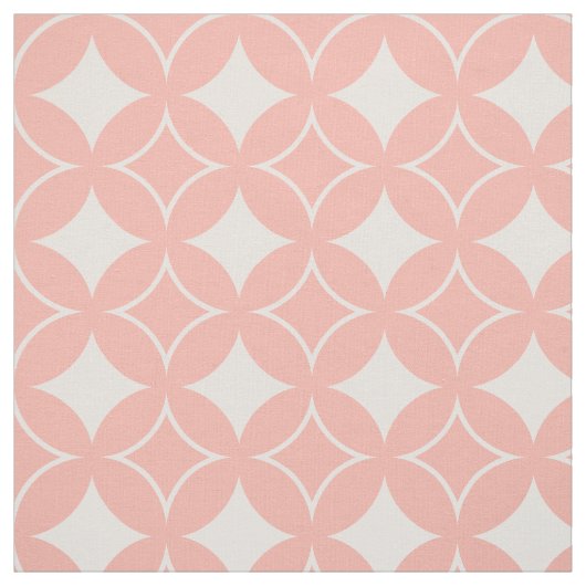 ピーチ七宝 ファブリック (見本)