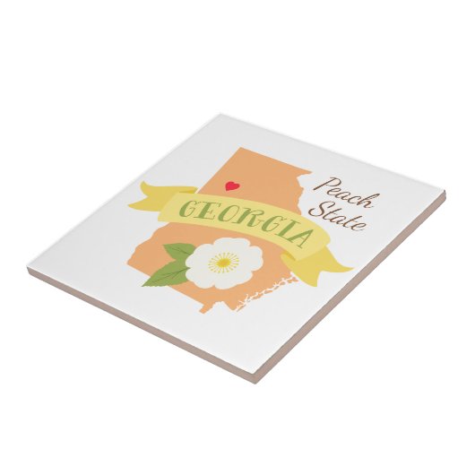 ピーチ州 タイル (側面)