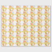 ピーチ州 ラッピングペーパー (フラット)