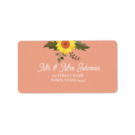 ピーチ差出人住所 ラベル