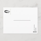 ピーチ忍者パンドラ葉書 ポストカード (裏面)