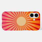 ピーチ日が差すこと電話ケース Case-Mate iPhoneケース (裏面 (横))
