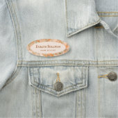 ピーチ流体大理石名タグ 名札 (インサイチュ)