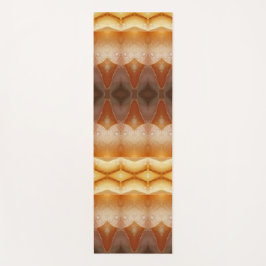 ピーチ淡い色のイカット6 ヨガマット