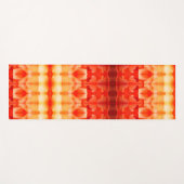 ピーチ淡い色のイカット8サンギリア ヨガマット (正面(横))