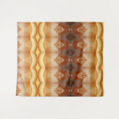 ピーチ淡い色のーイカットポーフ タペストリー (正面(横))