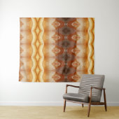 ピーチ淡い色のーイカットポーフ タペストリー (インサイチュ(横))