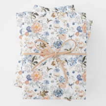 ピーチ淡い色の赤面ブルーバード