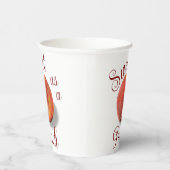 ピーチ紙カップ 紙コップ (右)