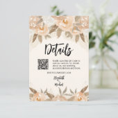 ピーチ素朴ウォーター色フローラ詳細 エンクロージャーカード (スタンド正面)