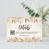 ピーチ素朴ウォーター色フローラ詳細 エンクロージャーカード (スタンド正面)