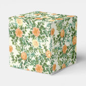 ピーチ結婚アイボリーヴィンテージバラ フェイバーボックス (裏面サイド)