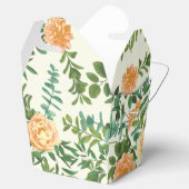 ピーチ結婚アイボリーヴィンテージバラ フェイバーボックス (オープン)