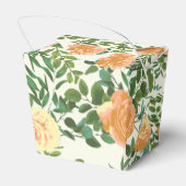 ピーチ結婚アイボリーヴィンテージバラ フェイバーボックス (裏面サイド)