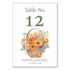 ピーチ結婚サマーテーブル番号 テーブルナンバー