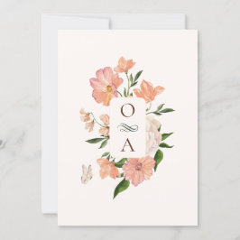 ピーチ結婚フローラ 招待状