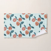 ピーチ絵画ズフルーツミントバスタオルセット ハンドタオル (ハンドタオル)