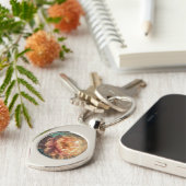 ピーチ美しい キーホルダー (側面)